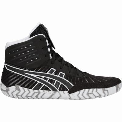 Asics Aggressor 4 - Miesten Painikengät - Mustat